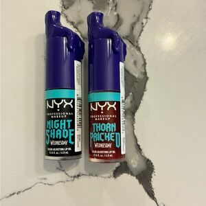 NYX Lip Oil Set - Night Shade & Thorn Pricked
